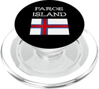 Faroe Island Flag Foroyar Faroe Island PopSockets PopGrip for MagSafe