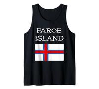 Faroe Island Flag Foroyar Faroe Island Tank Top