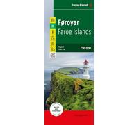Faroe Islands Road Map: wegenkaart 1:90.000 (F&B Wegenkaarten)