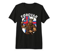 Faroe Islands Viking Norse Warrior Heritage Føroyar Premium T-Shirt