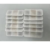 Faroro Cat Water Fountain Replacement Filters, 12 Pieces of Fliters + 12 Pieces of Sponges, Suitable for WF01 Cat Water Fountain