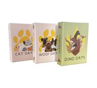 Farplace Animal Rescue Days Series Card Game Bundle - Includes Cat Days, Woof Days, Dino Days, Expandable Fast-Paced Games, Animal-Themed Fun for Families, Couples, and Friends