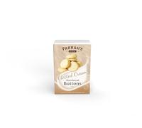 Farrah's of Harrogate - Buttery Shortbread Buttons (130g), All Butter, British, Traditional, Classic, Luxury Treat for You or a Loved One