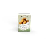 Farrah's of Harrogate - Gingerbread Cookie Buttons (130g), Buttery, Warming, British, Traditional, Classic, Luxury Treat for You or a Loved One