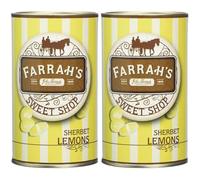 Farrah's of Harrogate Sherbet Lemons 125g (Pack of 2)