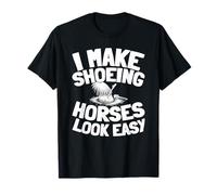 Farrier Blacksmithing - Equine Care Horseshoeing Farrier T-Shirt