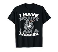 Farrier Blacksmithing - Equine Care Horseshoeing Farrier T-Shirt