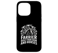 Farrier Built From Iron And Horses Blacksmith Horse Case for iPhone 14 Pro Max