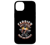 Farrier Built From Iron And Horses Blacksmith Pride Case for iPhone 14 Plus