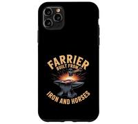 Farrier Built From Iron And Horses Blacksmith Quote Case for iPhone 11 Pro Max