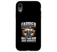 Farrier Built From Iron And Horses Case for iPhone XR