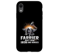 Farrier Built From Iron And Horses Case for iPhone XR