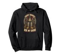 Farrier Hoof Care Horseshoe Trust Issues? Ask My Shins Pullover Hoodie