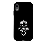 Farrier Horse Hoof Care Specialist Horseshoe Fitting Equine Case for iPhone XR