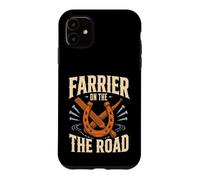 Farrier On The Horseshoe Hoof Care Blacksmith Case for iPhone 11