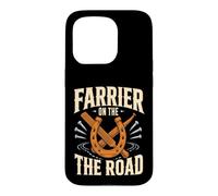 Farrier On The Horseshoe Hoof Care Blacksmith Case for iPhone 15 Pro