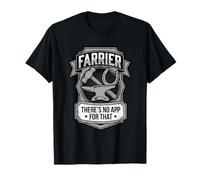 Farrier There’s No App for that Hoof Care Humor T-Shirt
