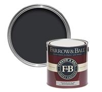 Farrow & Ball 2.5L Modern Emulsion Pitch Black No.256