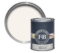 Farrow & Ball All White No.2005 Dead-Flat Matt Multi-Surface Emulsion Paint, 750Ml
