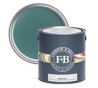 Farrow & Ball Dead Flat 2.5L, Mere Green No. 219, Ultra Matt Multi-Surface Paint