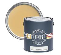 Farrow & Ball Dead Flat, 2.5L, Print Room Yellow No. 69