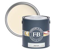 Farrow & Ball Dead Flat 2.5L, Tallow No. 203, Ultra Matt Multi-Surface Paint