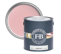 Farrow & Ball Dead Flat 5L, Nancy's Blushes No. 278, Ultra Matt Multi-Surface Paint