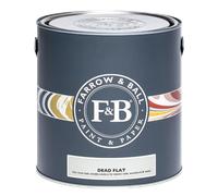 Farrow & Ball Dead Flat 5L, Reduced Green No. 313, Ultra Matt Multi-Surface Paint