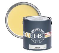 Farrow & Ball Dead Flat 5L, Sherbert Lemon No. 9914, Ultra Matt Multi-Surface Paint