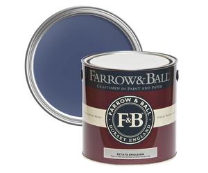 Farrow & Ball Estate Emulsion, 2.5L, Drawing Room Blue No. 253