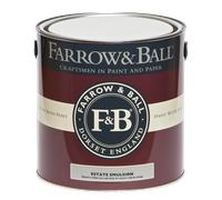 Farrow & Ball Estate Emulsion 2.5L, Liquorice No. CB10, Luxurious Chalky Matt