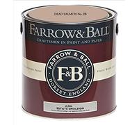 Farrow & Ball Estate Dead Salmon No.28 Matt Emulsion Paint, 2.5L
