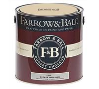 Farrow & Ball Estate Joa's White No.226 Matt Emulsion Paint, 2.5L