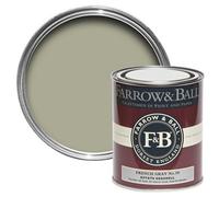 Farrow & Ball Estate French Gray No.18 Eggshell Metal & Wood Paint, 750Ml