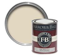 Farrow & Ball Estate Lime White Eggshell Metal & Wood Paint, 750Ml