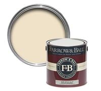 Farrow & Ball Estate New White Eggshell Metal & Wood Paint, 2.5L