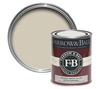 Farrow & Ball Estate Shaded White Eggshell Metal & Wood Paint, 750Ml