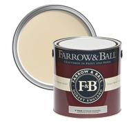 Farrow & Ball Exterior Eggshell, 2.5L, Orange coloured White No. W5