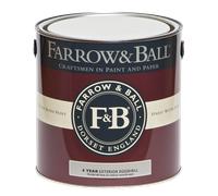 Farrow & Ball Exterior Eggshell 2.5L, Titmouse Blue No. W24, Wood and Metal