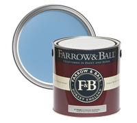 Farrow & Ball Exterior Eggshell 750ml, Bay Area Blue No. 9815, Wood and Metal