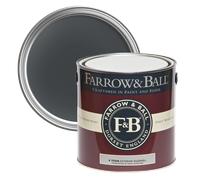 Farrow & Ball Exterior Eggshell, Black Blue No. 95, Wood and Metal