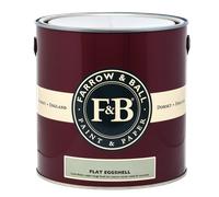 Farrow & Ball Flat Eggshell 2.5L, Middle Ground No. 209, Durable Interior Paint
