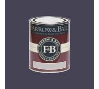 FARROW & BALL FLAT EGGSHELL 225 BIBLE BLACK 750ML