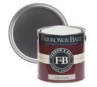 Farrow & Ball Interior Paean Black Gloss Metal & Wood Paint, 2.5L