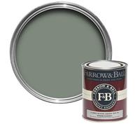 Farrow & Ball Modern Card Room Green No.79 Eggshell Paint, 750Ml
