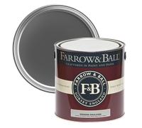 Farrow & Ball Modern Emulsion 2.5L, Tar No. CC1, Durable Washable Paint