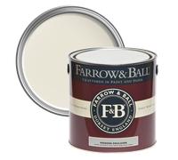 Farrow & Ball Modern Emulsion 5L, Farrow's White No. 9812, Durable Washable Paint
