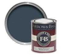 Farrow & Ball Modern Hague Blue No.30 Eggshell Paint, 750Ml