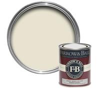 Farrow & Ball Modern James White No.2010 Eggshell Interior Metal, Plaster & Wood Paint, 750Ml