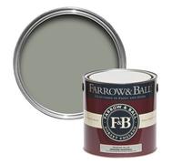 Farrow & Ball Modern Pigeon No.25 Eggshell Interior Metal, Plaster & Wood Paint, 2.5L